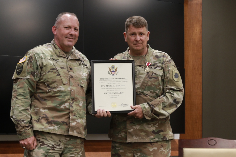 NCO Turned Officer Retires as a Lieutenant Colonel After 30 Years of Service