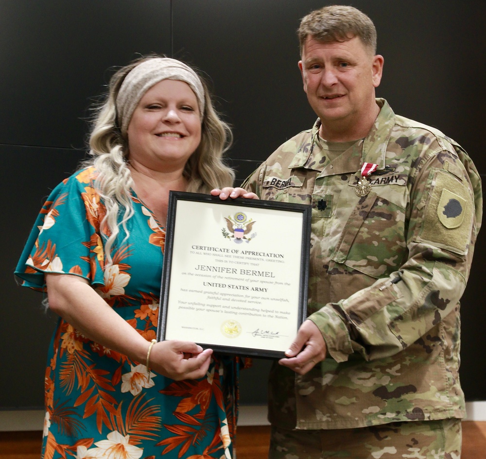 NCO Turned Officer Retires as a Lieutenant Colonel After 30 Years of Service