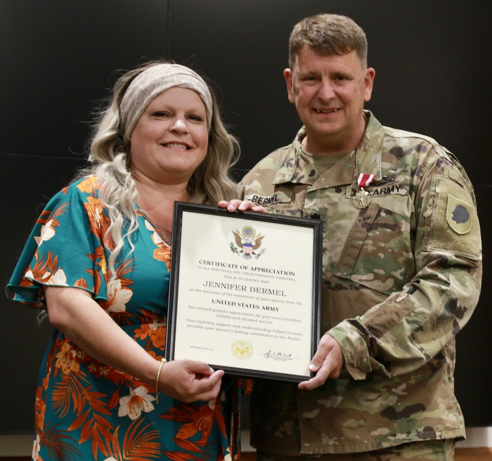 NCO Turned Officer Retires as a Lieutenant Colonel After 30 Years of Service