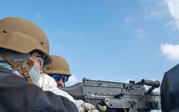 Wayne E. Meyer Conducts Live Fire Exercise