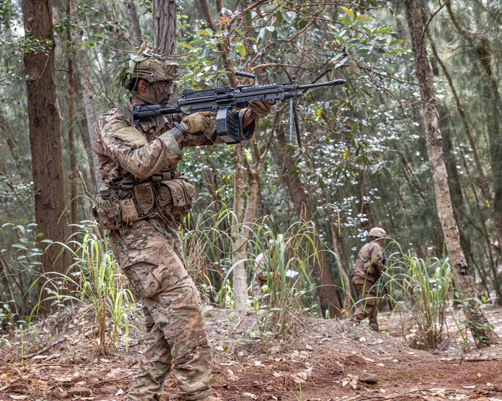 Joint Force conducts Small Unit Ranger Tactics Course