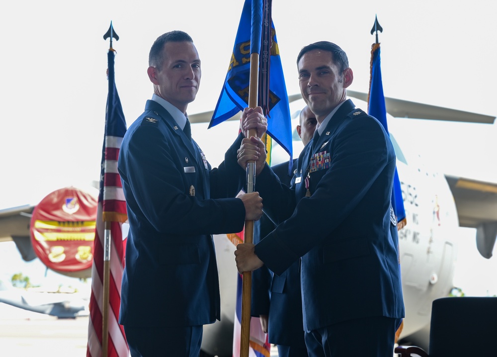 535th Airlift Squadron Change of Command