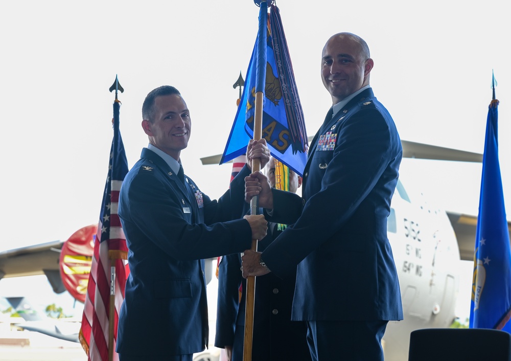 535th Airlift Squadron Change of Command