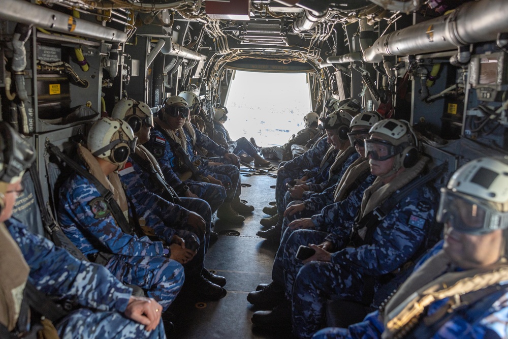 RAAF, Indonesian Air Force tour Darwin in MV-22B Osprey