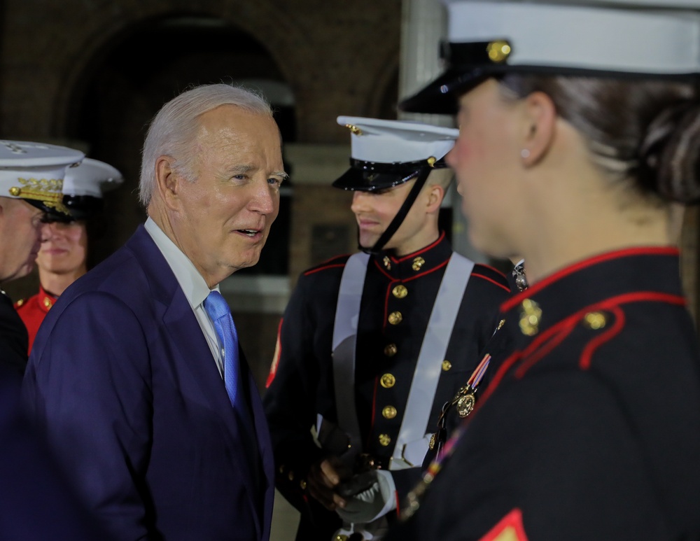 DVIDS - News - President Biden Attends Historic Friday Evening Parade