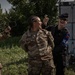 Soldiers from the 508th Military Police Company demonstrate detaining procedures to Albanian and Bulgarian servicemen during DEFENDER 23