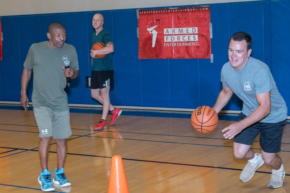 NBA Legends visit Camp Lemonnier