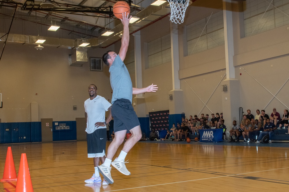 NBA Legends visit Camp Lemonnier