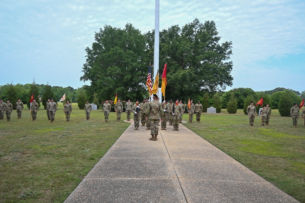 18th Field Artillery Brigade Change of Command