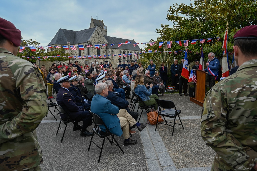 U.S. Armed Forces honor fallen in Negreville for D-Day 79