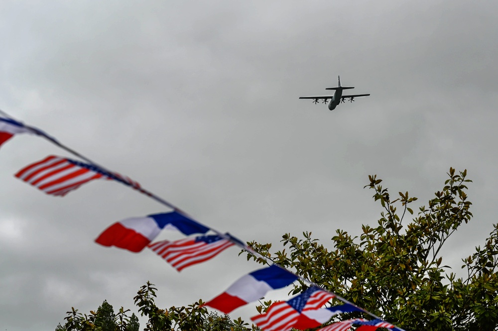 U.S. Armed Forces honor fallen in Negreville for D-Day 79