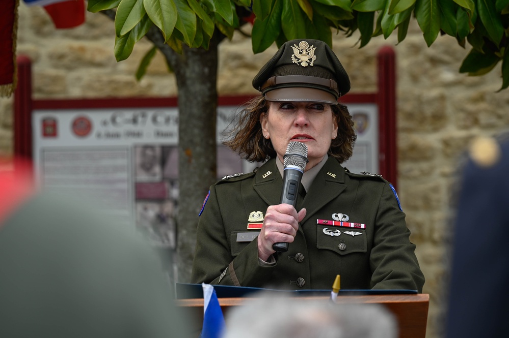 U.S. Armed Forces honor fallen in Negreville for D-Day 79