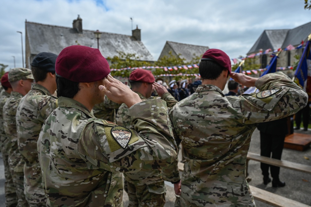 U.S. Armed Forces honor fallen in Negreville for D-Day 79