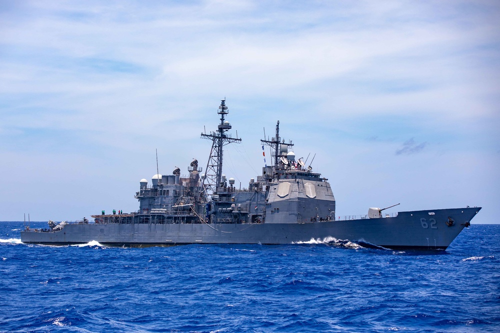 USS Robert Smalls (CG 62) Transits the Philippine Sea