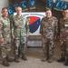 335th Signal Command, Army Reserve Cyber Protection Brigade, and Reparto Sicurezza Cibernetica leadership