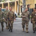 The Army Reserve Cyber Protection Brigade and the Reparto Sicurezza Cibernetica leadership walking together