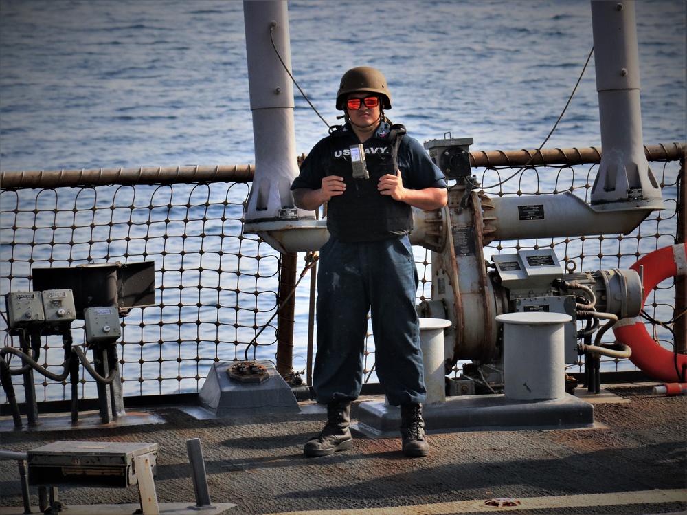 USS McFaul Arrives in Jebel-Ali, UAE