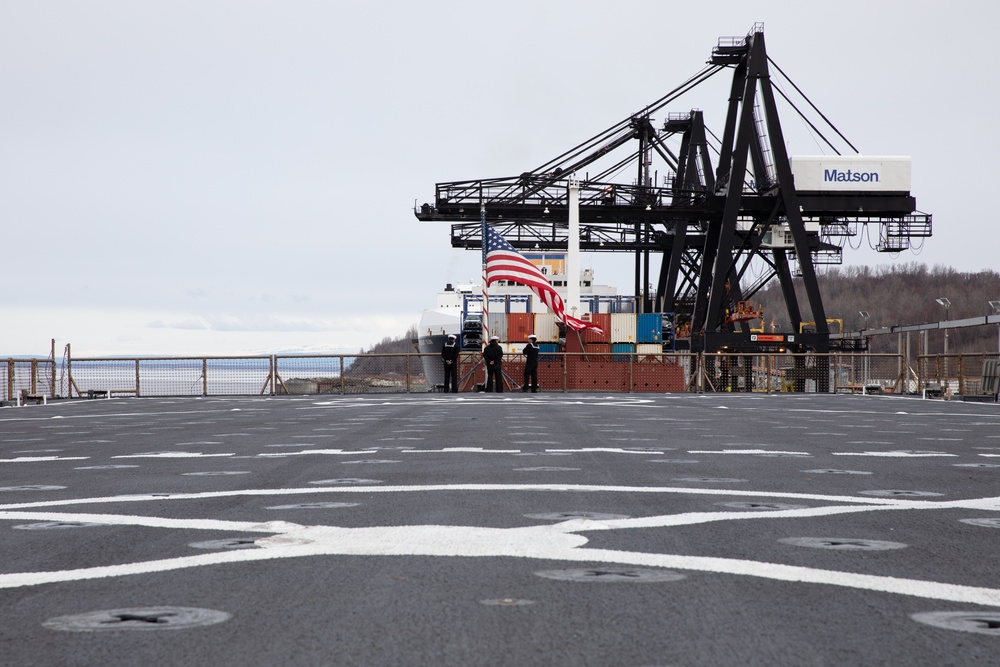 Northern Edge 2023 - USS Harpers Ferry (LSD 49)