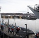 USS Harpers Ferry (LSD 49) sailors make preparations to get underway