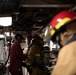 USS Harpers Ferry (LSD 49) sailors participate in a main space fire drill