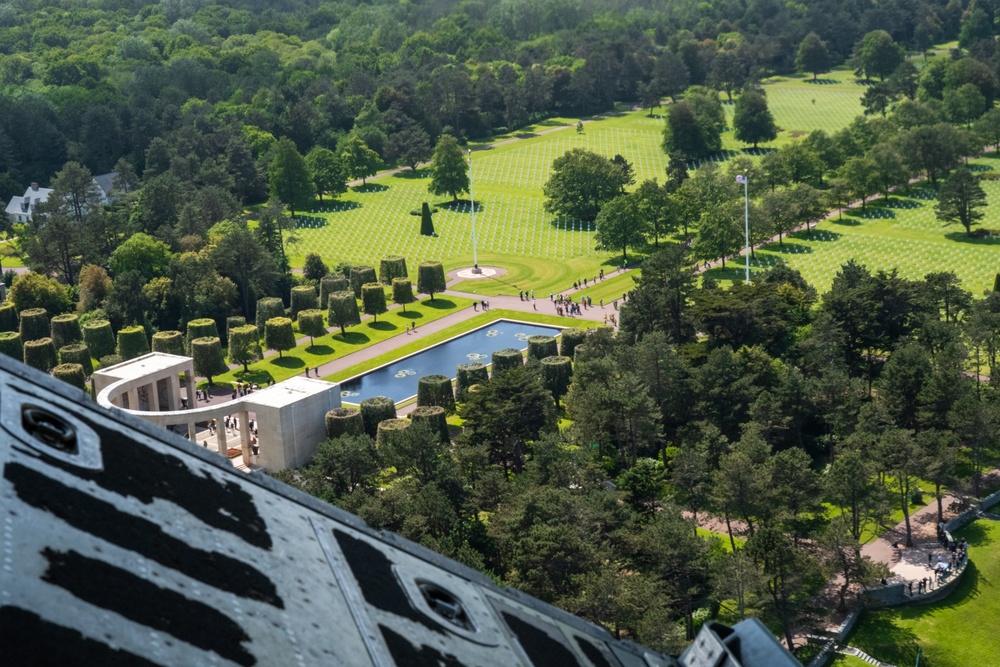 C-130J fly-over commemorates D-Day 79