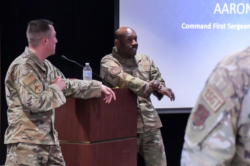 2023 Ohio Air National Guard First Sergeant Huddle