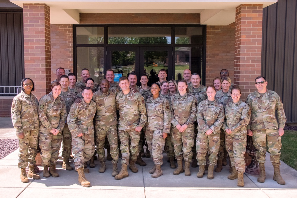 2023 Ohio Air National Guard First Sergeant Huddle