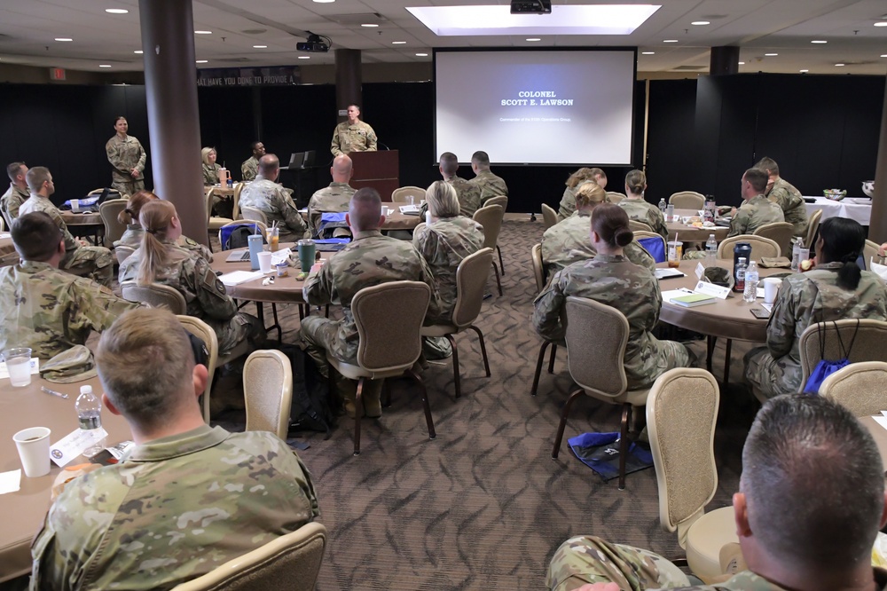 2023 Ohio Air National Guard First Sergeant Huddle