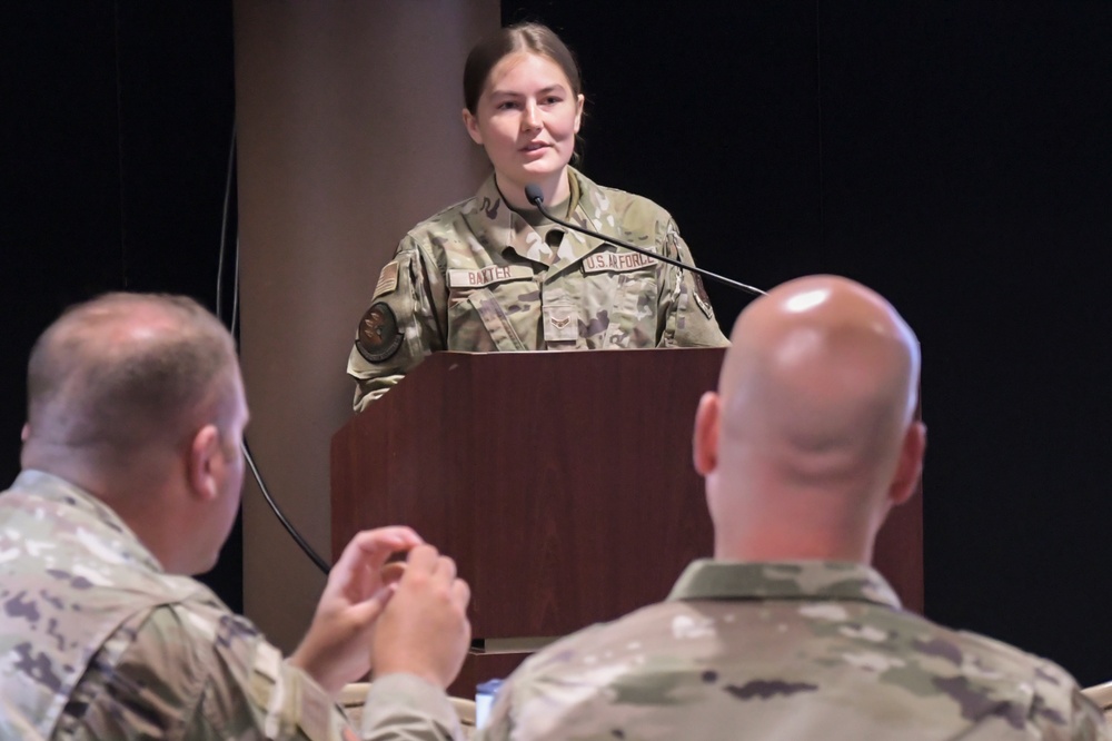 2023 Ohio Air National Guard First Sergeant Huddle