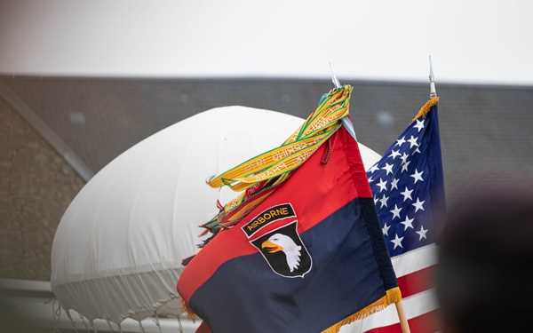 Angoville-au Plain Memorial Ceremony