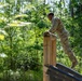 Victory Corps’ Elhers Cup participants tackle an obstacle course on their third day