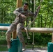 Victory Corps’ Elhers Cup participants tackle an obstacle course on their third day