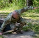 Victory Corps’ Elhers Cup participants tackle an obstacle course on their third day