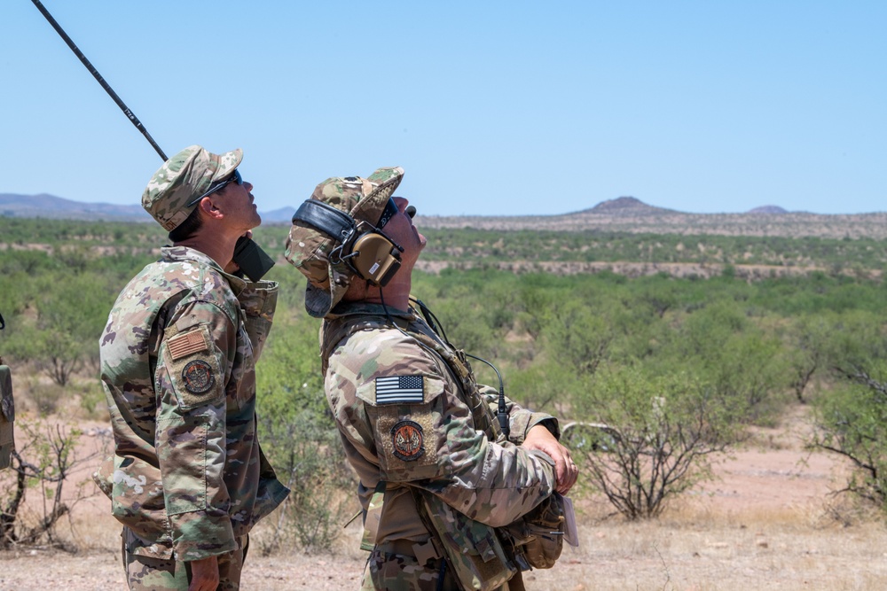 920th and 943d Security Forces aircrew survival radio training