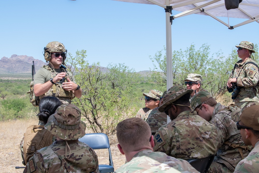 920th and 943d Security Forces aircrew survival radio training