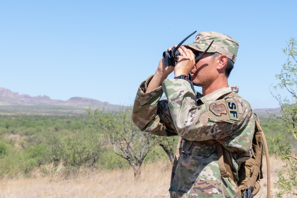 920th and 943d Security Forces aircrew survival radio training