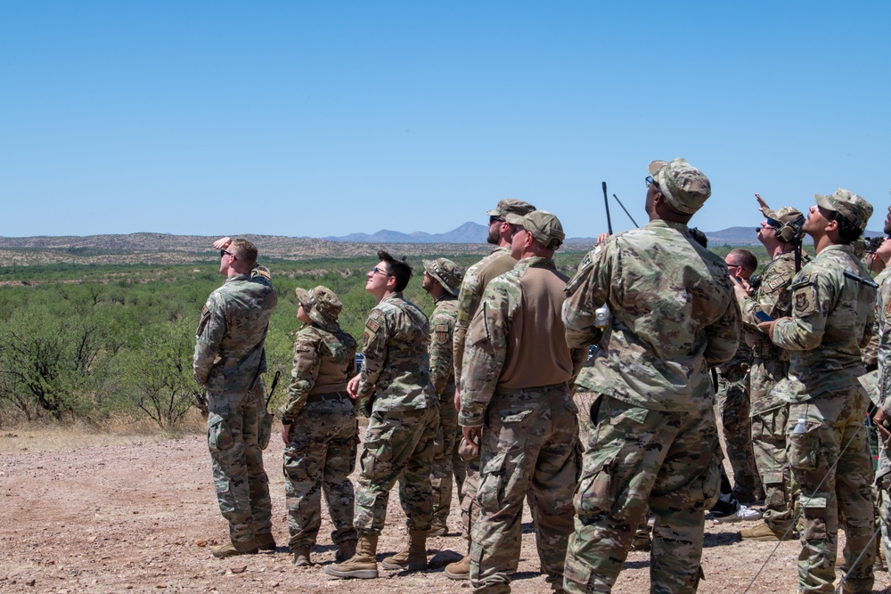 920th and 943d Security Forces aircrew survival radio training