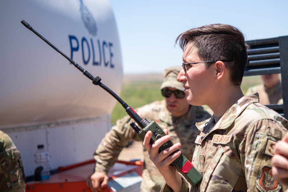 920th and 943d Security Forces aircrew survival radio training