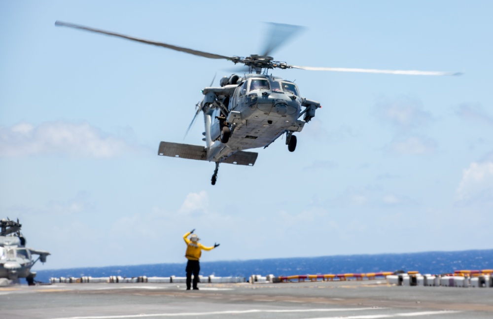 Makin Island Flight Deck Operations