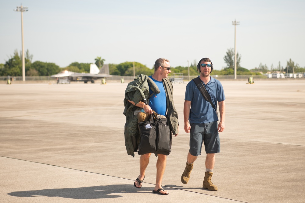 Ohio ANG Airmen Prepare a KC-135 at Hoodoo Sea