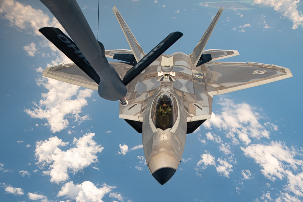 Raptors Aerial Refuel During Hoodoo Sea