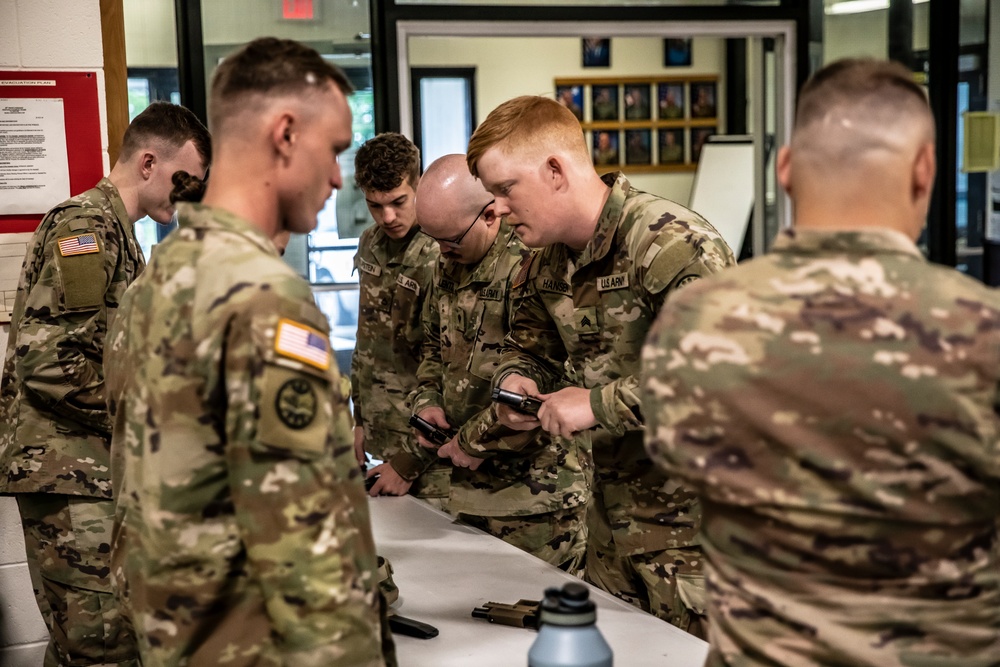 Montana Army National Guard's 145th Forward Support Battalion Prepares for Expert Soldier Badge Qualification