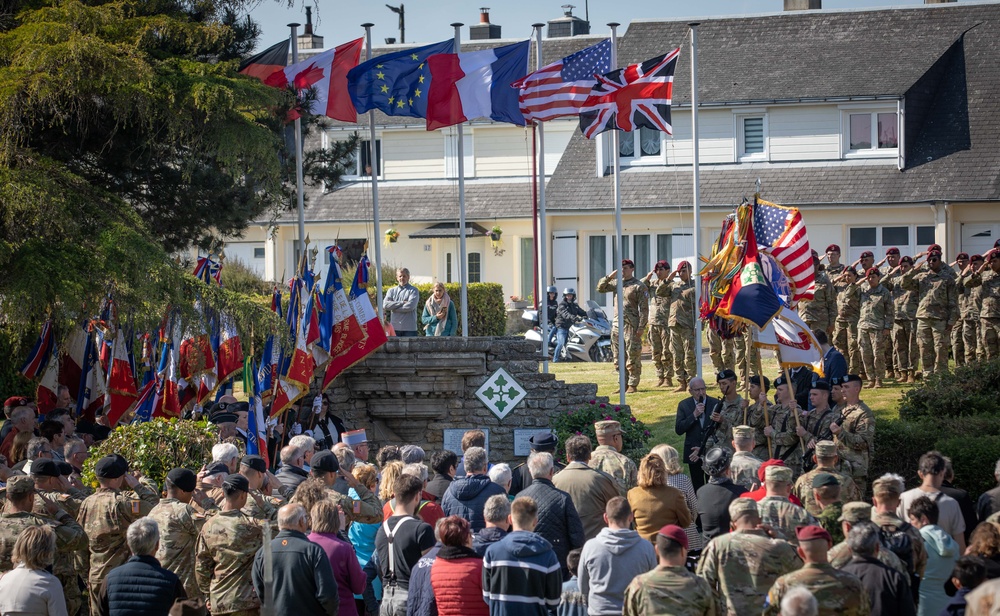 4th Infantry Division remembers D-Day in Montebourg