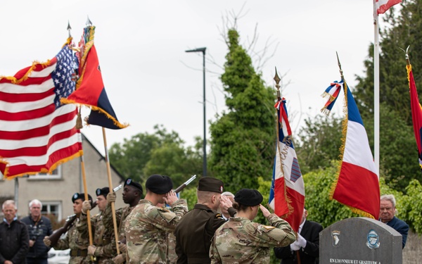 Angoville-au Plain Memorial Ceremony