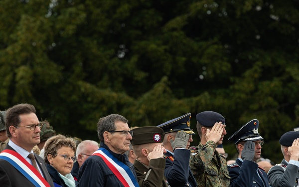 Angoville-au Plain Memorial Ceremony