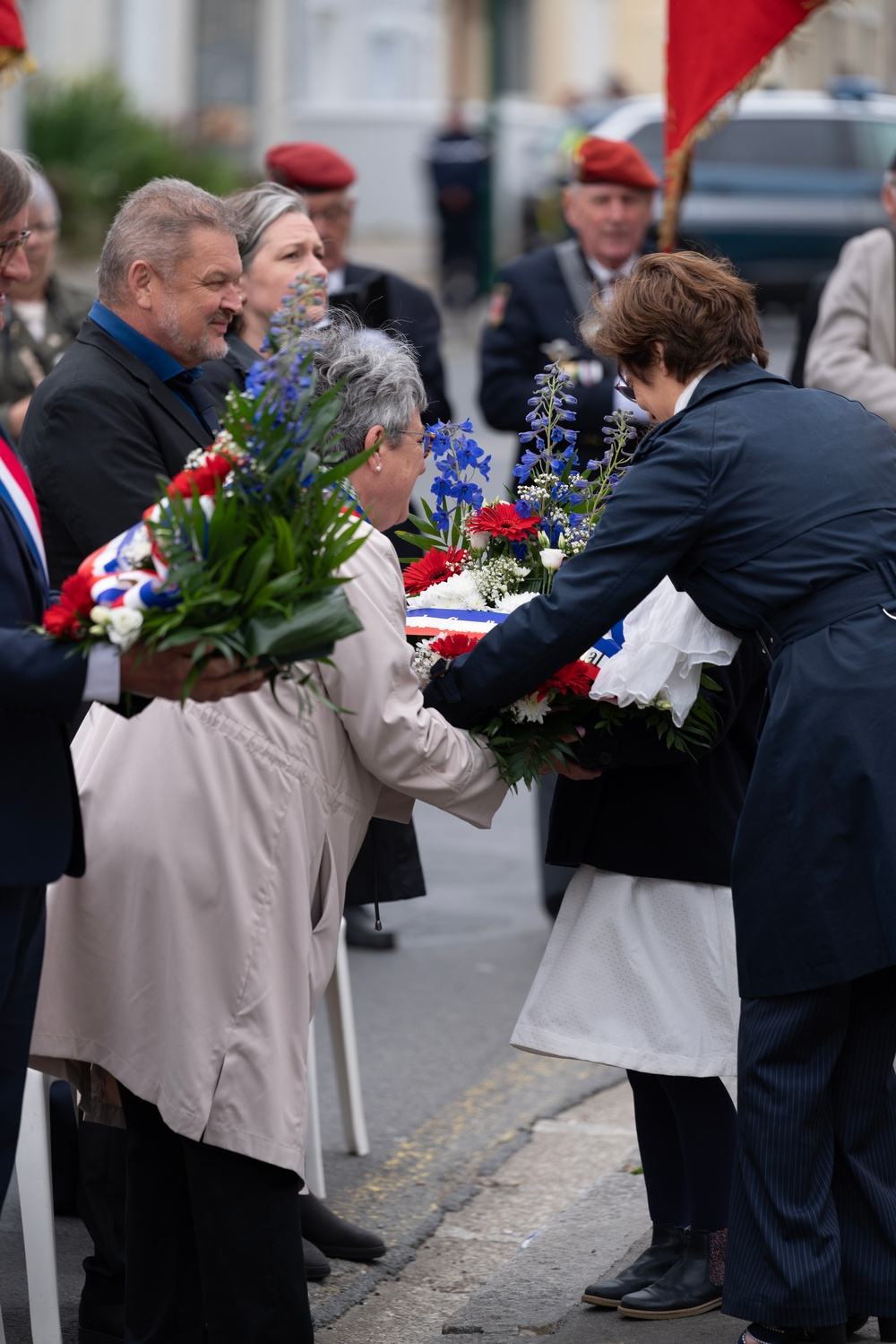 82nd Airborne Division Supports Cérémonie Monument Borne Zéro during D-Day 79