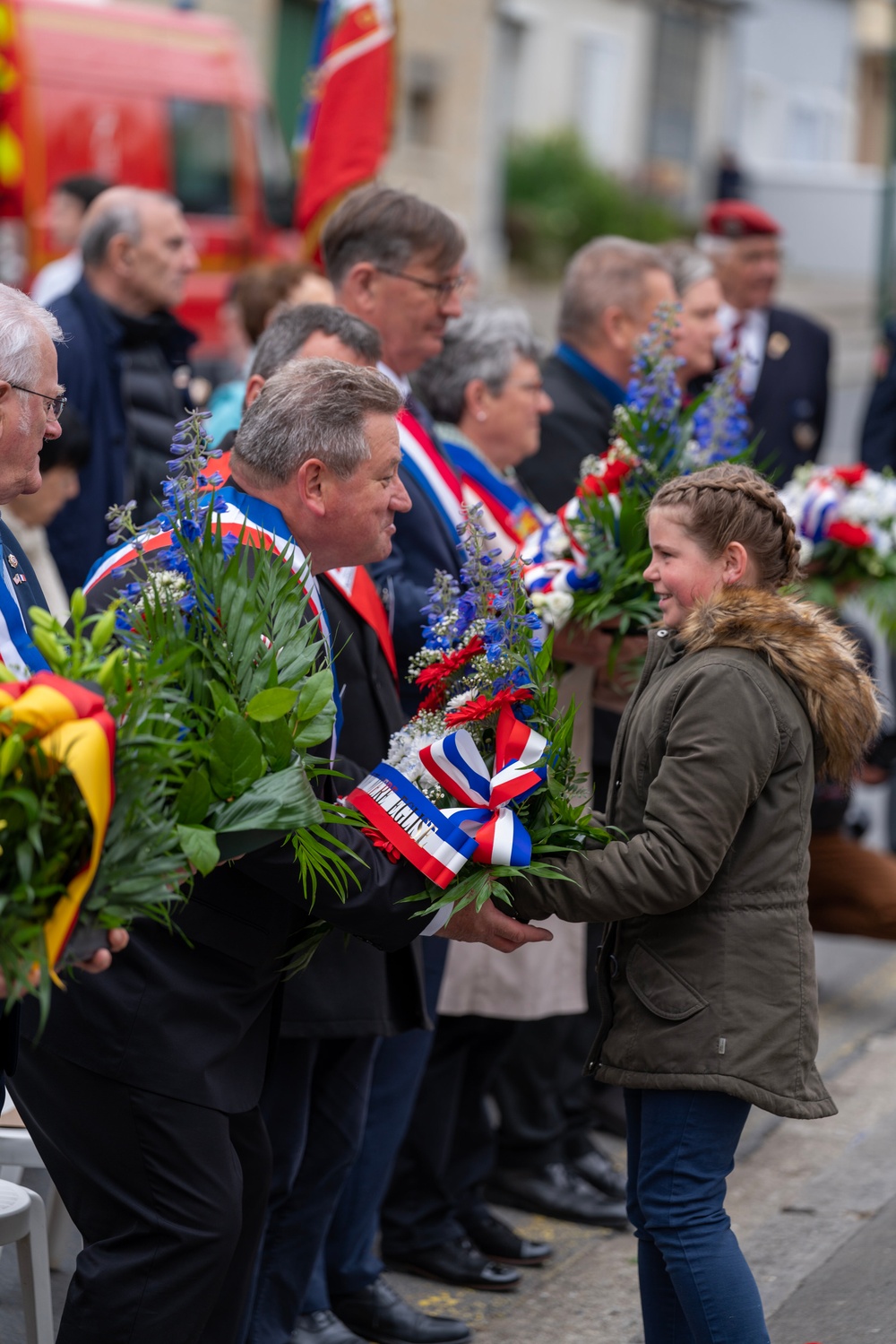 82nd Airborne Division Supports Cérémonie Monument Borne Zéro during D-Day 79