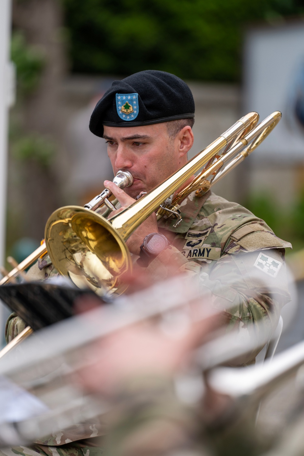 82nd Airborne Division Supports Cérémonie Monument Borne Zéro during D-Day 79