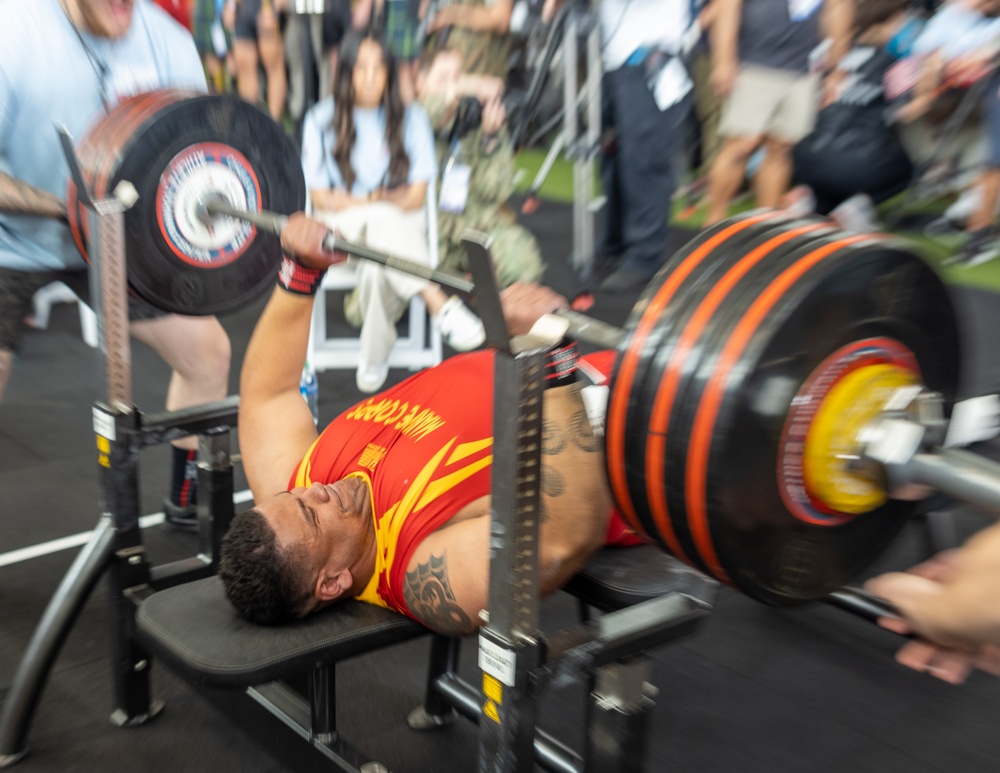 2023 DOD Warrior Games Challenge Team Marine Corps - Powerlifting