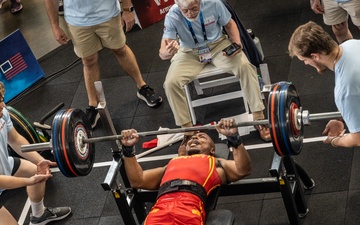 2023 DOD Warrior Games – Powerlifting Competition